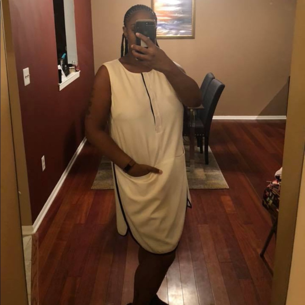 Cutesy white dress